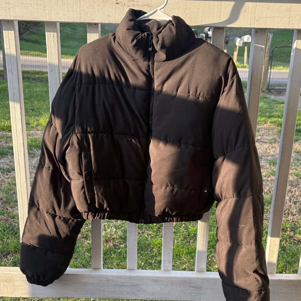 PrettyLittleThing Black Bomber Jacket